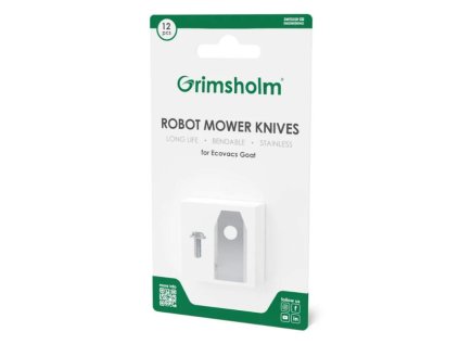 Grimsholm sada 12ks nožov pre robotické kosačky Ecovacs Goat