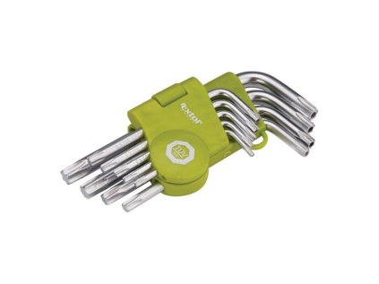 Sada L-kľúčov TORX EXTOL CRAFT 66010, 9 kusov