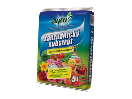 Záhradnícky substrát AGRO 5l