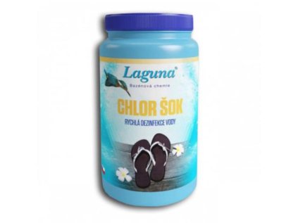 Prípravok pre chlórovú dezinfekciu bazénovej vody LAGUNA Chlor Šok 1kg