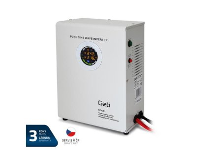 Záložný zdroj Zdroj záložný GETI GEP701 sinus 700W nástenný (1000VA)