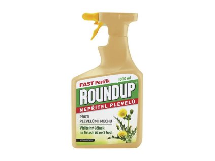 ROUNDUP Fast bez glyfozátu - rozprašovač EVERGREEN 1l