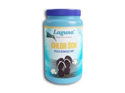 Prípravok pre chlórovú dezinfekciu bazénovej vody LAGUNA Chlor Šok 50% ZADARMO 1,5kg