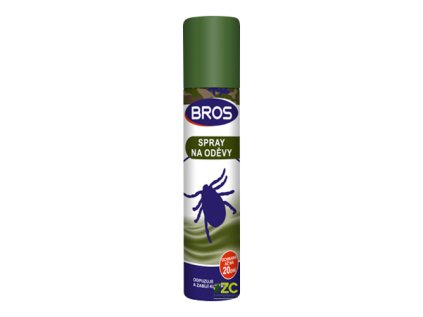 Sprej proti kliešťom BROS na odevy 90ml