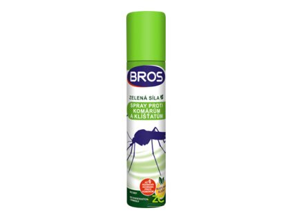 Sprej proti komárom a kliešťom BROS Zelená Sila 90ml