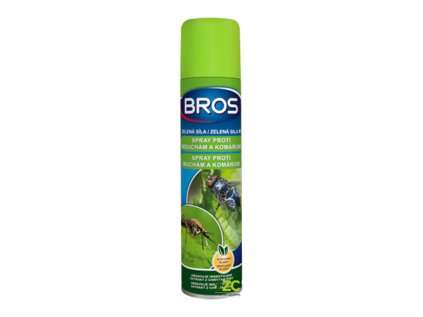 Sprej proti muchám a komárom BROS Zelená Sila 300ml