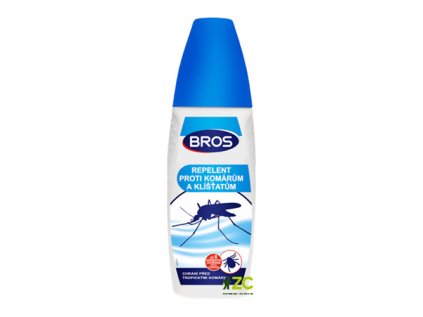 Repelent proti komárom a kliešťom BROS 100ml