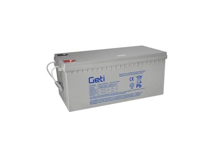 Fotovoltaický panel Gélová batéria 12V 180Ah GETI pre soláre
