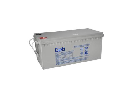 Fotovoltaický panel Gélová batéria 12V 200Ah GETI pre soláre