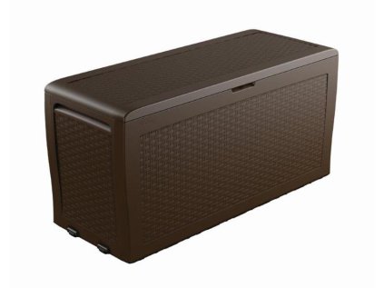 Box záhradný KETER Samoa Rattan Box 270 l Brown