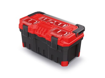 Kufor na náradie KISTENBERG TITAN PLUS červený 554x286x276mm