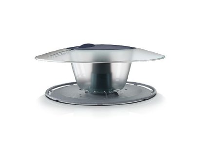 Krmítko pre vtáky BIRDYFEED ROUND antracit 29,4 cm