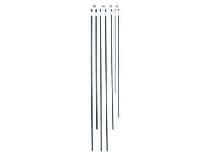 Podpora rastlín oceľová 11mm/120cm s plastovým ochranným obalom