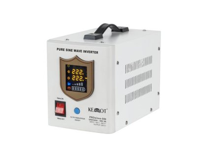 Záložný zdroj Zdroj záložný KEMOT PROsinus-500 12V 230V 500VA 300W White