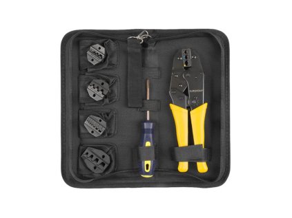Krimpovacie kliešte EUROKOMP E6110 sada