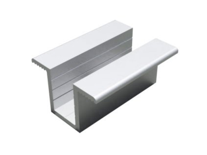 Fotovoltaický panel Stredný univerzálny úchyt, strieborný 40×40