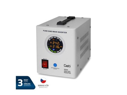 Záložný zdroj Zdroj záložný GETI GEP300 sinus 300W (500VA)