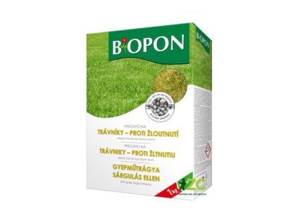 Trávnikové hnojivo proti žltnutiu BOPON 1kg