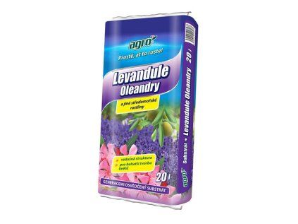 Substrát pre levandule a oleandre AGRO 20l