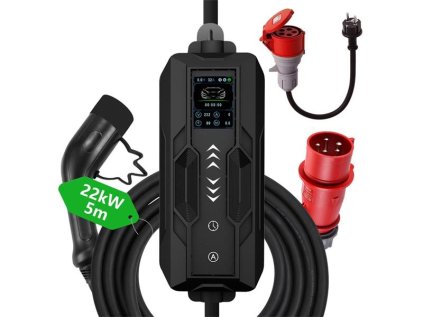 Fotovoltaický panel Cestovná nabíjacia stanica IMMAX NSE002 EV/PHEV AC typ 2 22kW