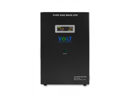 Záložný zdroj Zdroj záložný VOLT Sinus UPS 500 12V 230V 500W + baterie 40Ah Black