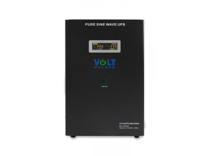 Záložný zdroj Zdroj záložný VOLT Sinus UPS 800 12V 230V 800W + baterie 55Ah Black