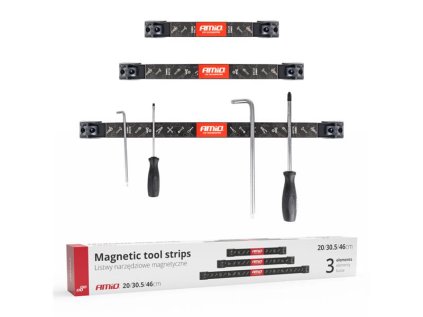 Držiak na náradie AMIO 04263 magnetický 3ks