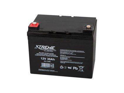 Fotovoltaický panel Batéria gélová 12V 30Ah XTREME 82-236