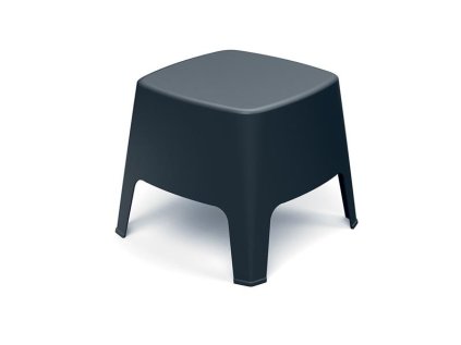 Stolička MILANE 485x485x420 mm - uhľová