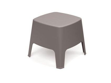 Stolička MILANE 485x485x420mm - zemito hnedá
