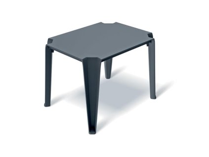 Záhradný stôl LOTTIE 770x590x565 mm - uhoľná