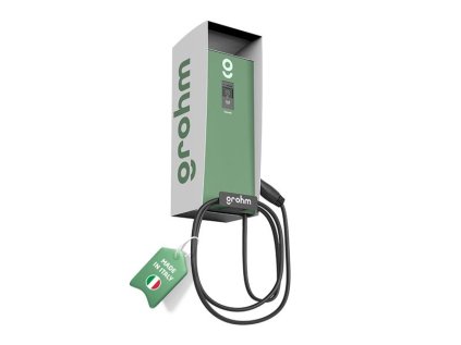 Fotovoltaický panel Nástenná kovová skrinka GZ02M pre wallbox Grohm