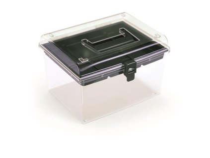 Plastový organizér KEDEN NUF HIGH 245x214x158mm čierny