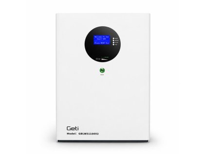 Fotovoltaický panel LiFePO4 batéria 51,2 V 100 Ah GETI GBLW-51-100V2 na montáž na stenu
