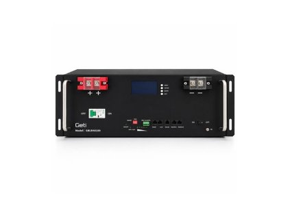 Fotovoltaický panel Batériový modul LiFePO4 48 V 100 A GBLR-48-100 4,8 kWh GETI do 19-palcového racku