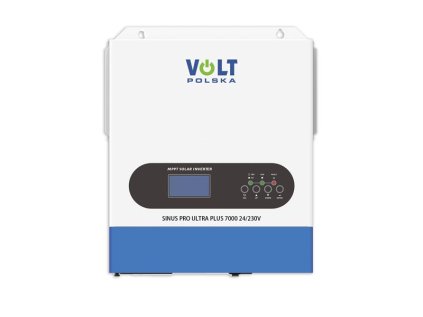 Fotovoltaický panel Solárny striedač VOLT Sinus Pro Ultra Plus 7000 24/230V (3500/7000W) + 100A MPPT (60-500V) WiFi