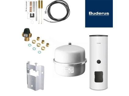 Zásobník teplej vody Buderus Set SM310, biely