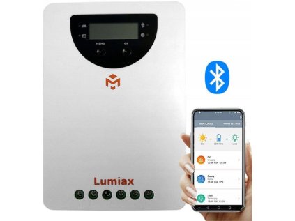 Fotovoltaický panel Solárny regulátor MPPT Lumiax MC4010BT, 12-24V/40A, bluetooth
