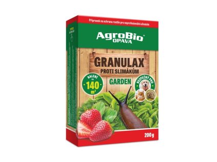 Prípravok proti slimákom AGROBIO Granulax Garden 200 g