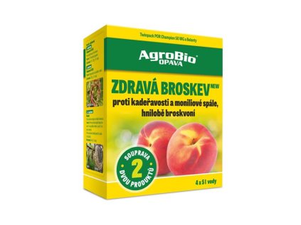 Prípravok proti kučeravosti broskyňových stromov AGROBIO Zdravá broskyňa