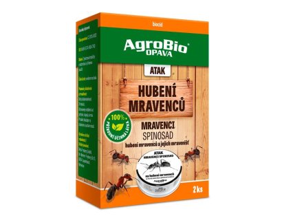 Pasca na mravce AGROBIO Atak Spinosad, 2 ks