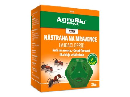 Pasca na mravce AGROBIO Atak Imidakloprid, 2 ks