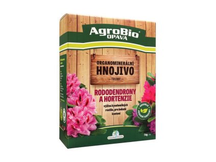 Granulované hnojivo pre rododendrony a hortenzie AGROBIO Trumf 1 kg