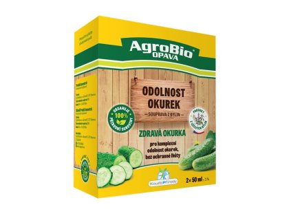 Prípravok na posilnenie odolnosti uhoriek AGROBIO Zdravá uhorka 2x50 ml