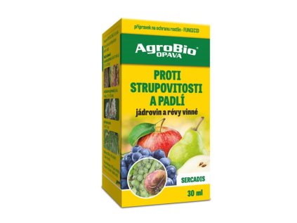 Prípravok proti strupovitosti a múčnatke AGROBIO Sercadis 30 ml