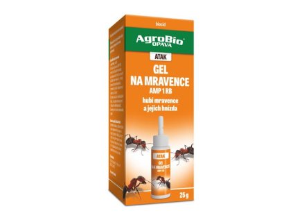 Prípravok proti mravcom AGROBIO Atak AMP 2 MG 25 g