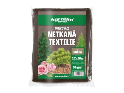 Mulčovacia hnedá netkaná textília AGROBIO 3,2 × 10 m