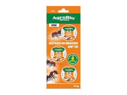 Pasca na mravce AGROBIO Atak, 3 ks