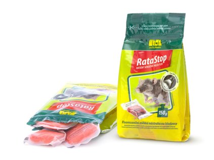 Návnada na hlodavce AGROBIO PM RataStop 150 g