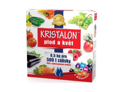 Kryštalické hnojivo pre plody a kvety KRISTALON 0,5 kg